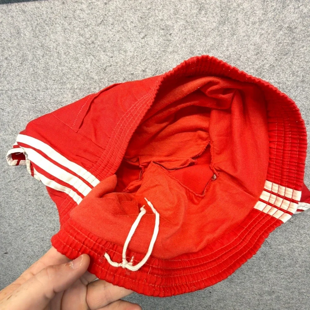 Vintage Adidas Shorts Mens L Sprinter Racer Lined Trefoil Red 70s 80s